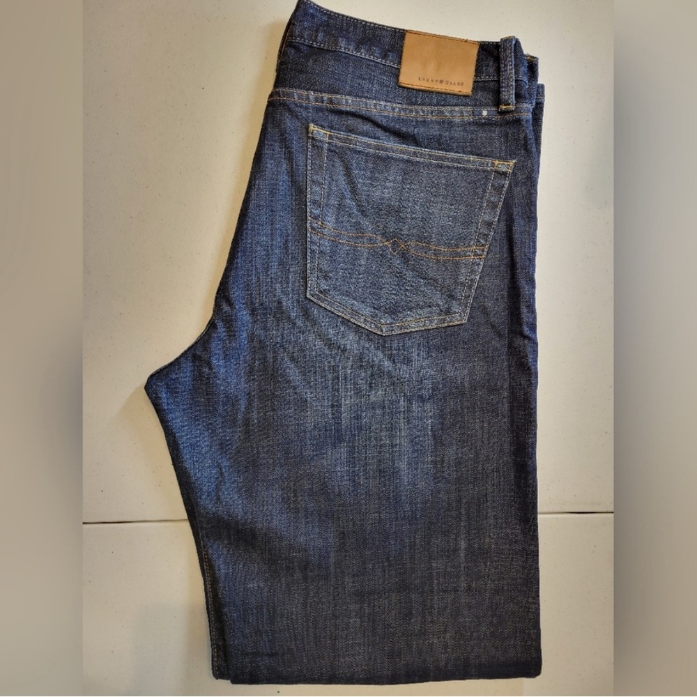 Men's Lucky Jeans - 329 Classic Straight - 36 X 34 - Lucky Blue Jeans
